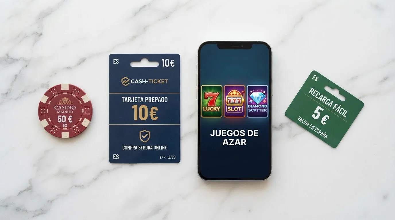 Comparativa visual con los logotipos y condiciones de bono de los principales casinos DGOJ que aceptan o podrían aceptar Neosurf en España