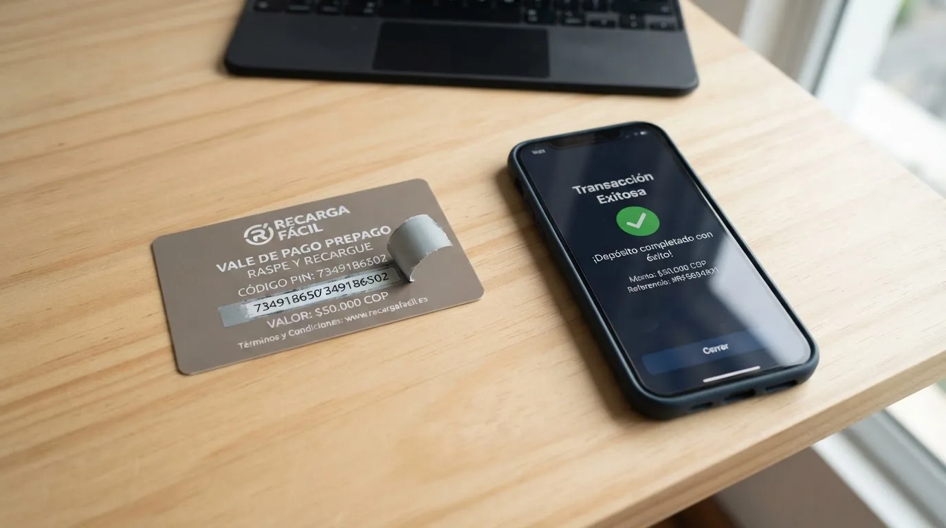 Los tres pasos para depositar con Neosurf: comprar el cupón, introducir el PIN de10 dígitos en el cajero del casino y el saldo acreditado al instante