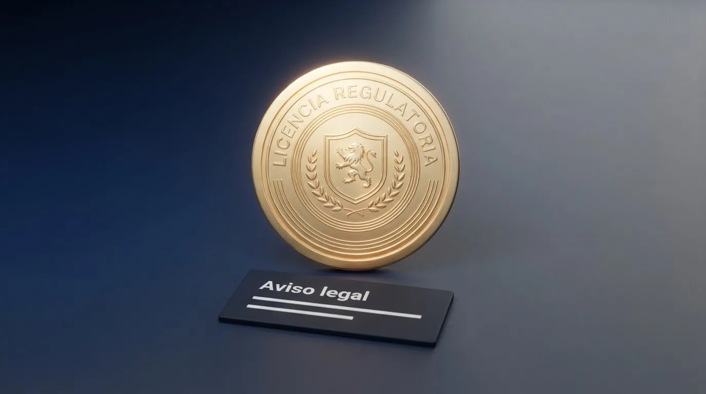 Pie de página de un casino online donde se ve el sello de licencia de la Curaçao Gaming Control Board junto a avisos legales
